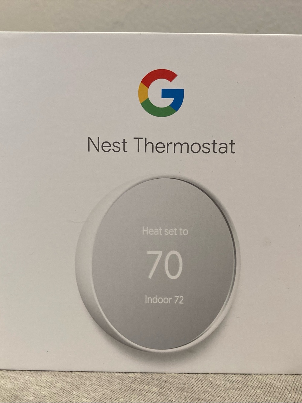 Google Nest Thermostat - White